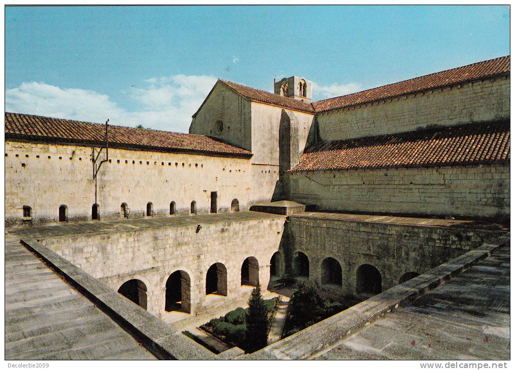 BR13442 Abbaye De Silvacane Vue Du Cloitre Et Batiments Face Nord Est  2 Scans - Lambesc