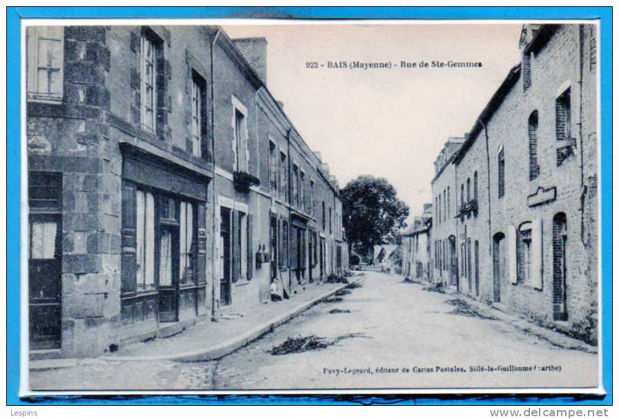 53 BAIS --  Rue De Ste Gemmes - Bais