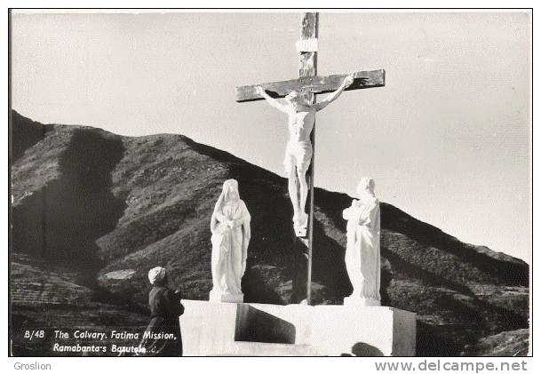 THE CALVARY FATIMA MISSION RAMABANTA'S BASUTOLO  (CARTE PHOTO)  48  LESOTHO - Lesotho