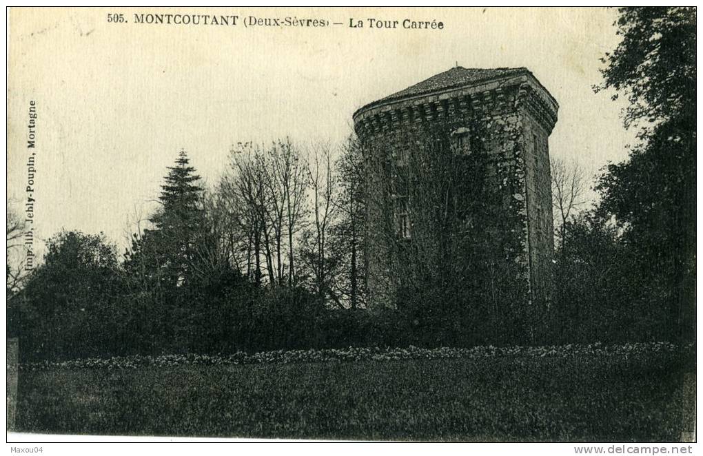 Deux-Sèvres - Montcoutant - La Tour Carrée - Moncoutant