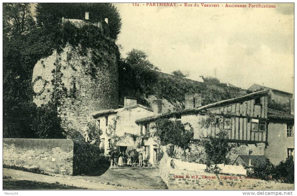 Deux-Sèvres - Parthenal - Rue De Veauvert - Anciennes Fortifications - Parthenay