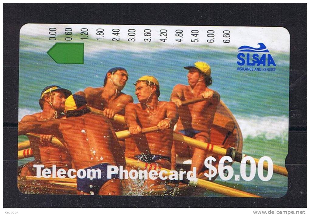 RB 876 - Australia $6 Telephone Phonecard - Lifeguards - Lifesaving Theme - Autres & Non Classés