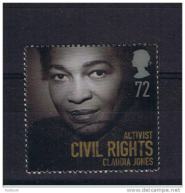 RB 876 - GB 2008 - Civil Rights Claudia Jones - Superb Fine Used Stamp - 2 - Non Classificati