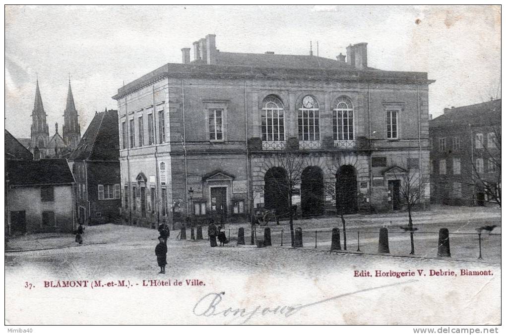 BLAMONT -  L'Hôtel De Ville (37) - Blamont