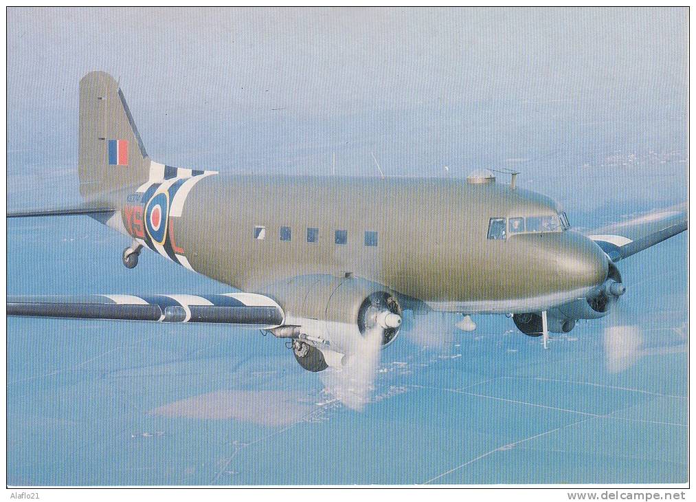 CPSM AVION - DOUGLAS C47 DAKOTA - 1939-1945: 2ème Guerre