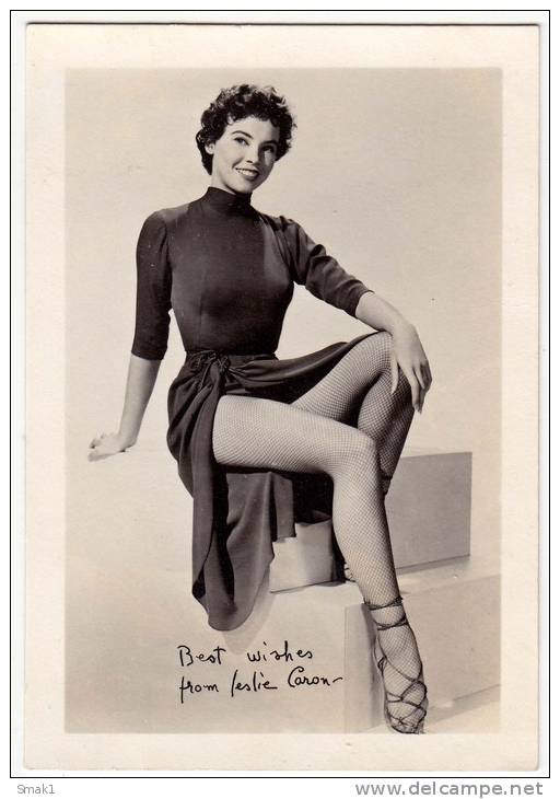 ACTRESS LESLIE CONOR OLD POSTCARD - Actors