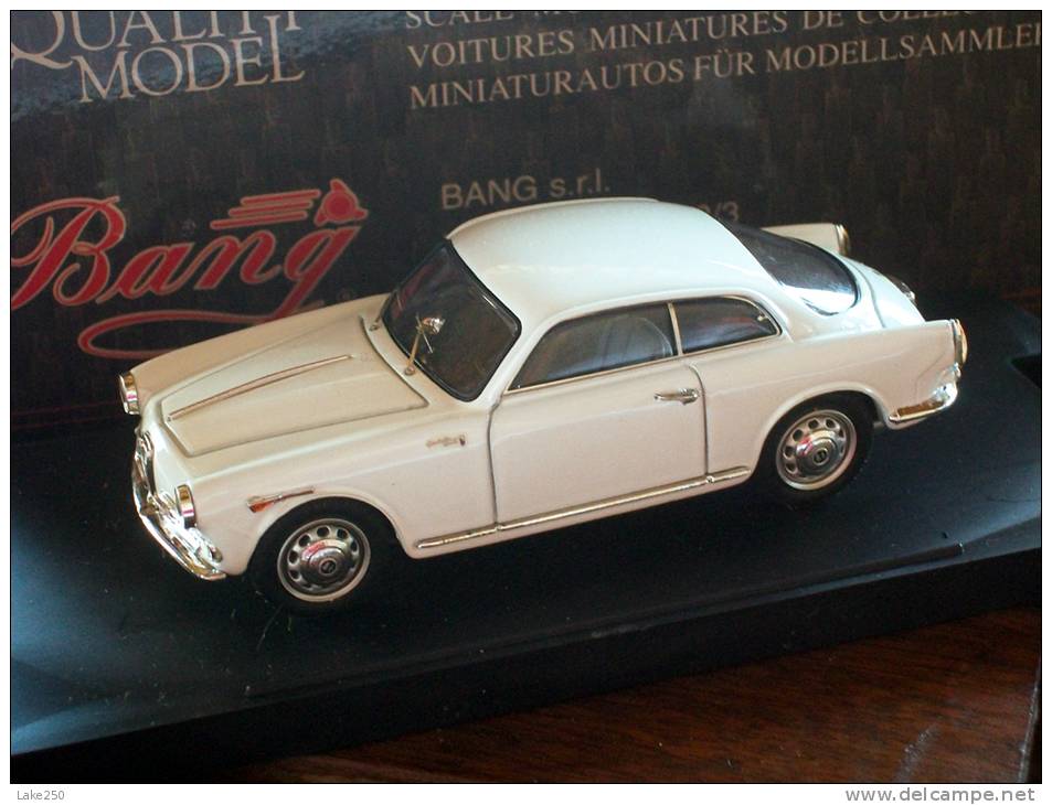 BANG -7179 -  ALFA ROMEO,GIULIETTA SPRINT 1/43 - Bang