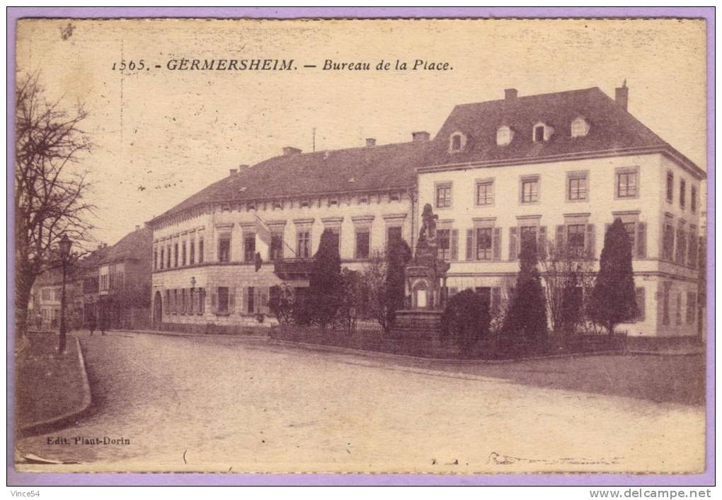 GERMERSHEIM - Bureau De La Place Circulé 1928 Franchise Militaire 171° R.I. - Germersheim