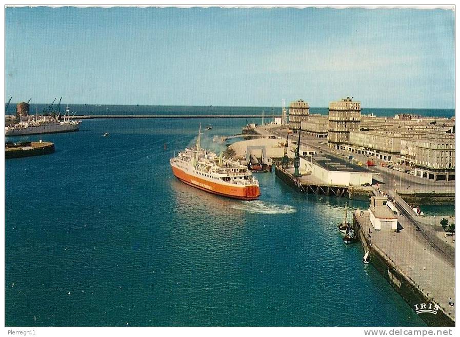 CPA-1968-76-LE HAVRE-DEPART Du CAR FERRY-WICKINGIII-CIE THORESEN CAR FERRY-NORVEGE-TBE - Ferries