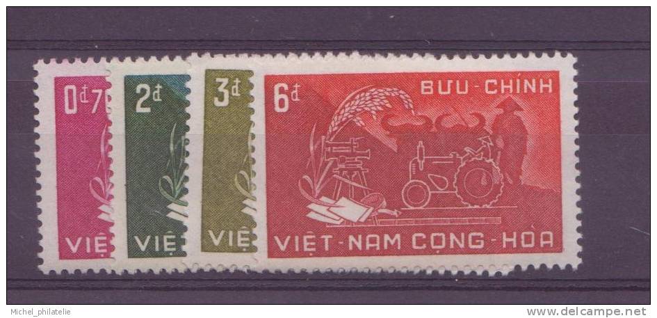 Vietnam Sud N ° 112 à 115 + 116 à 119+ 120-121** Neuf Sans Charniere - Vietnam