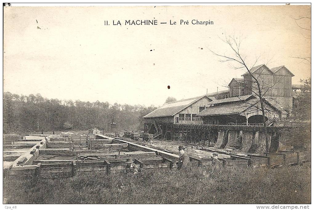 Nièvre- La Machine -Le Pré Charpin. - La Machine