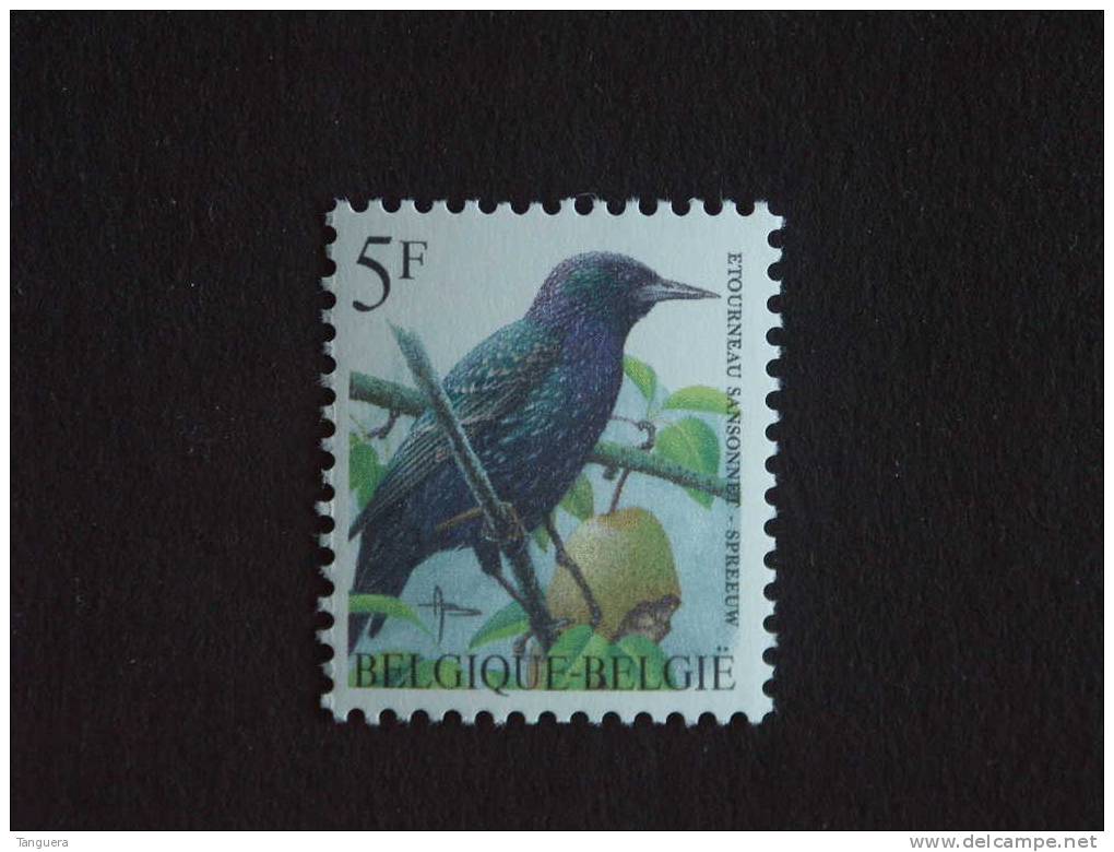 België Belgique Belgium 1996 Vogels Oiseaux Buzin Spreeuw Etournau 2638 MNH ** - 1985-.. Vögel (Buzin)