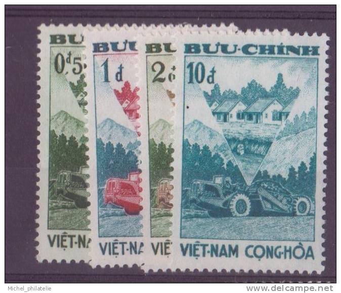 ⭐ Vietnam Sud - YT N° 181 à 183 Et 184 à 187 ** - Neuf Sans Charniere ⭐ - Vietnam