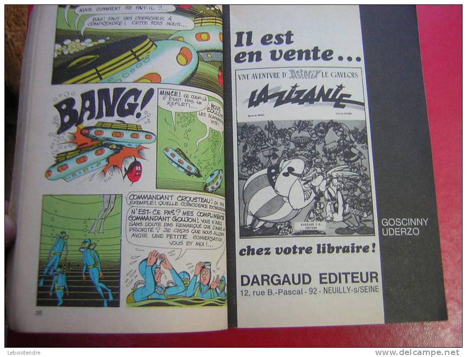 BD PETIT FORMAT 12.5 CM X 18.5 CM SUPER POCKET PILOTE N° 8 LE JOURNAL D´ASTERIX ET OBELIX   N M P P