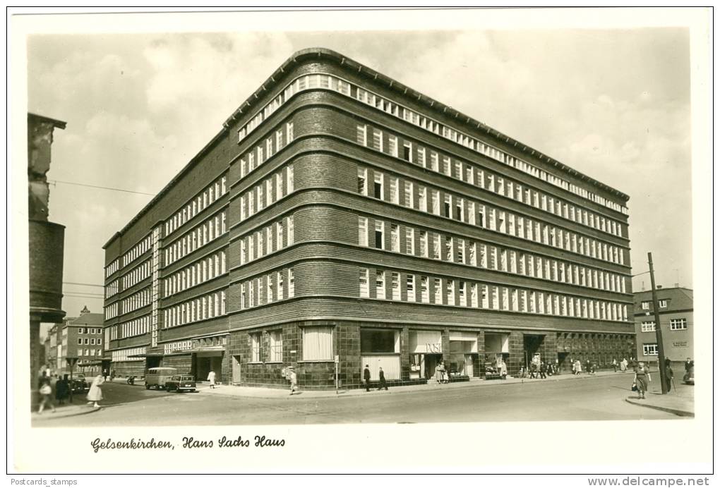 Gelsenkirchen, Hans Sachs Haus, Ca. 50er Jahre - Gelsenkirchen