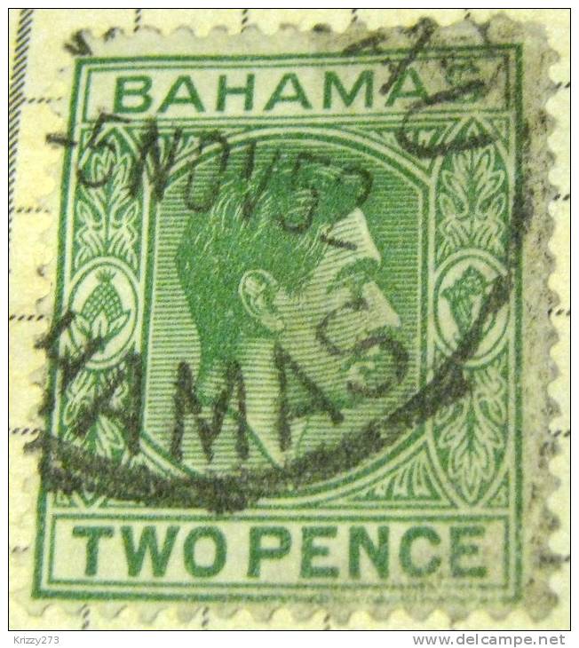 Bahamas 1938 King George VI 2d - Used - 1859-1963 Crown Colony
