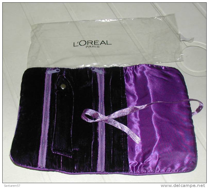 Trousse Cosmétique Et Maquillage En Tissu Feutré L´OREAL - Toebehoren