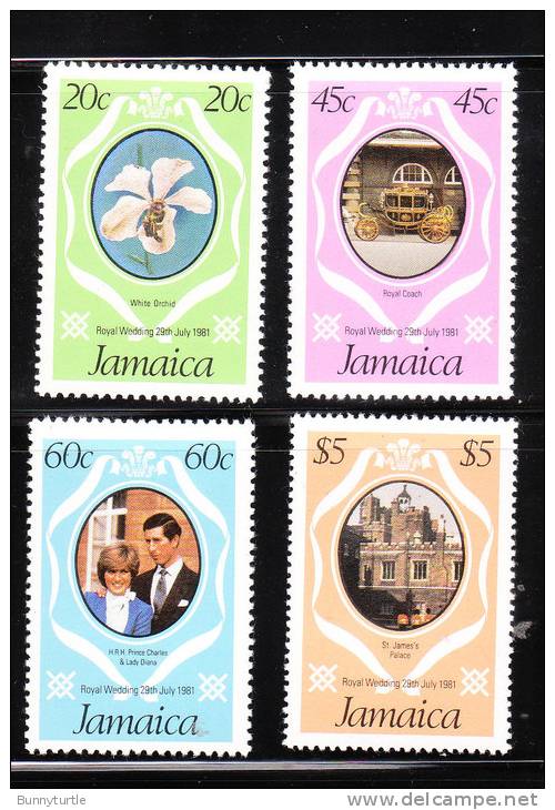 Jamaica 1981 Royal Wedding Issue Omnibus MNH - Jamaica (1962-...)