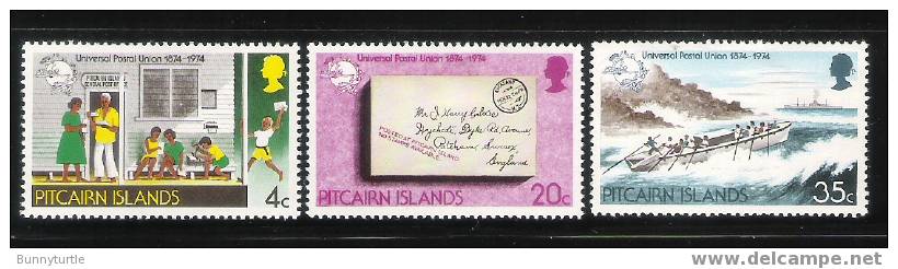 Pitcairn Islands 1974 UPU Centenary MLH - Islas De Pitcairn