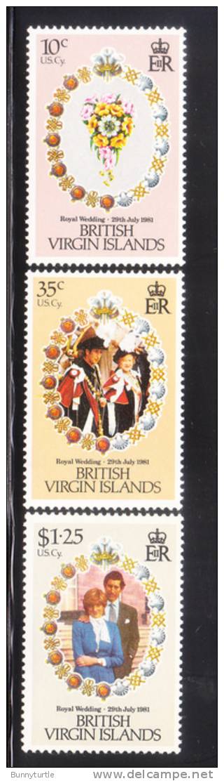 British Virgin Islands 1981 Royal Wedding Issue Omnibus MNH - Britse Maagdeneilanden