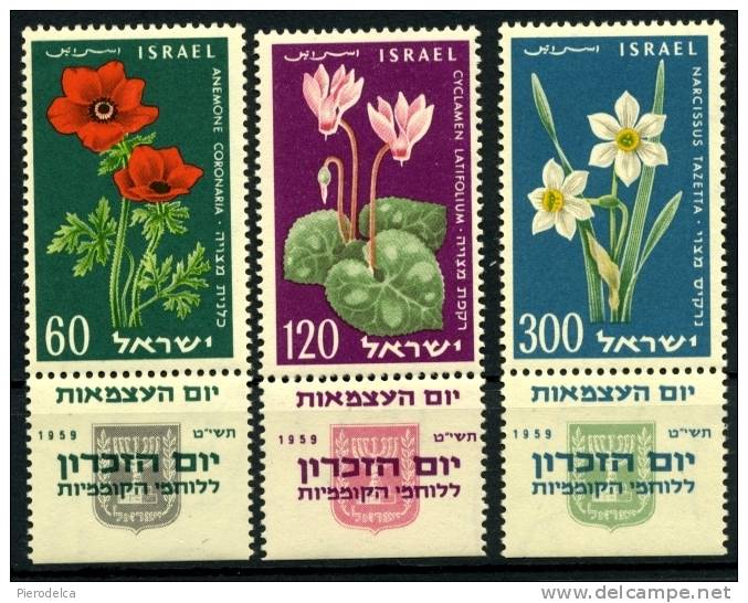 ISRAELE ISRAEL 1959  -  MNH ** - Ongebruikt (met Tabs)