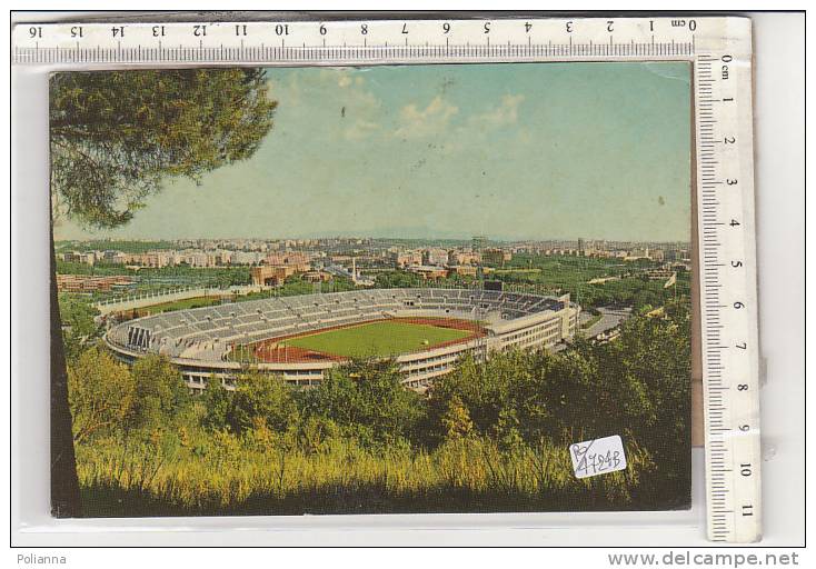 PO4724B# ROMA - STADIO DEI CENTOMILA - STADIO OLIMPICO - CALCIO - FOOTBALL  VG 1964 - Stades & Structures Sportives