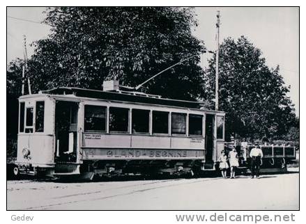 Chemin De Fer Gland-Begnins, Train à Gland Gare Retirage BVA 7 B GB - Gland