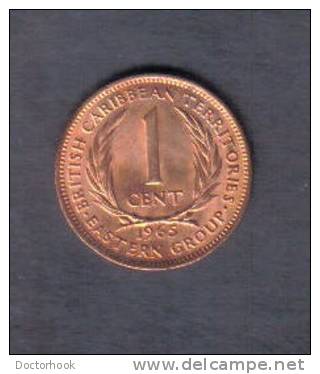 EASTERN CARIBBEAN STATES    1  CENT 1965 (KM # 2) - Kolonies