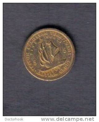 EASTERN CARIBBEAN STATES    5  CENTS 1955 (KM # 4) - Colonies