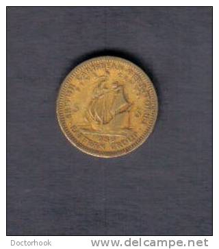 EASTERN CARIBBEAN STATES    5  CENTS 1955 (KM # 4) - Colonies