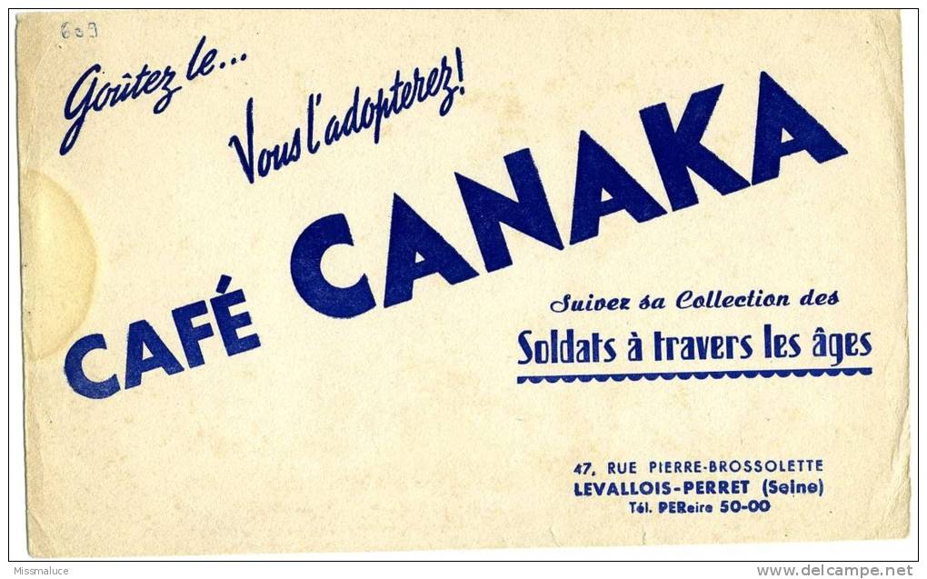 Buvards Café CANAKA LEVALLOIS PERRET - Coffee & Tea