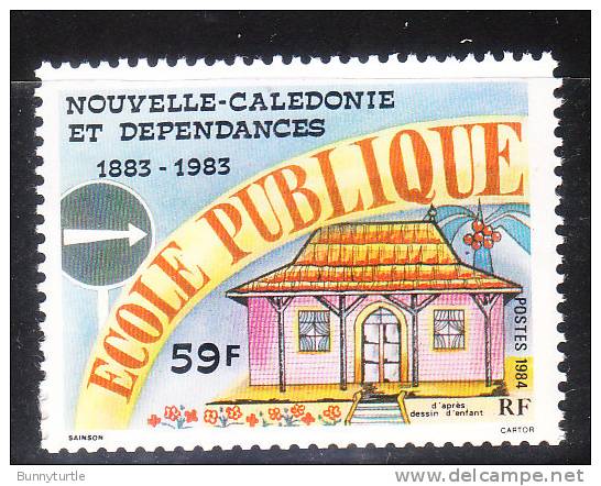 New Caledonia 1984 Centenary Of Public Schooling MNH - Unused Stamps