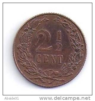 PAYS BAS - 2,5 Cent - 1903 - 2.5 Centavos