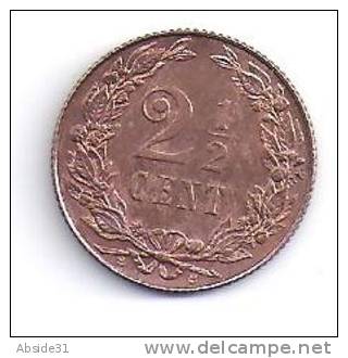 PAYS BAS - 2,5 Cent - 1906 - 2.5 Cent