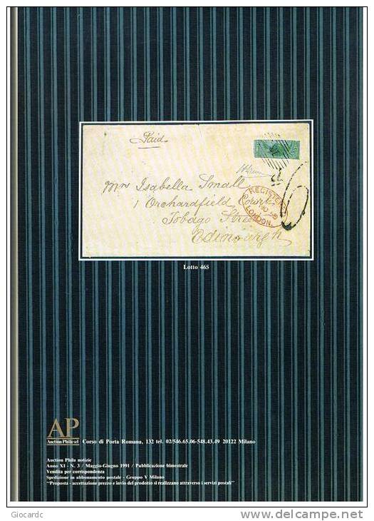 AP AUCTION PHILA SRL  - CATALOGO 52.53^ ASTA  9.10.11 LUGLIO     1991       -  224 PAGINE - Catalogi Van Veilinghuizen