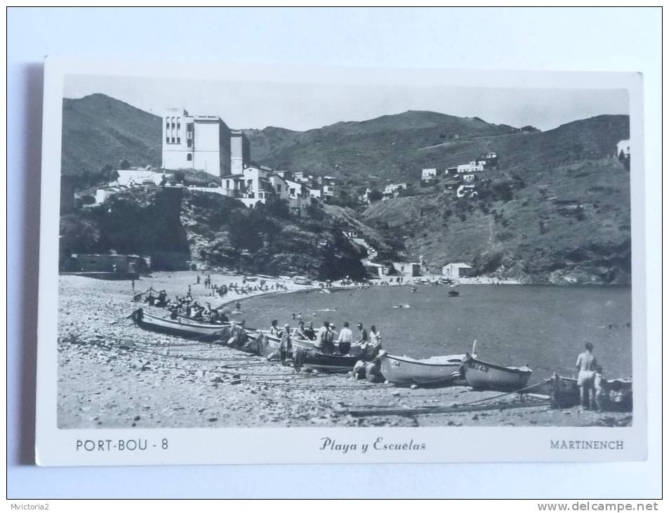 PORT BOU - Playa Y Escuelas - Autres & Non Classés