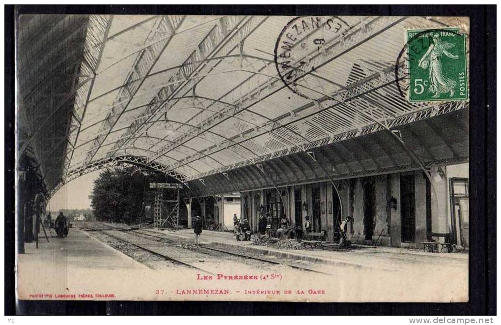 65 - Lannemezan - Intèrieur De La Gare - Lannemezan