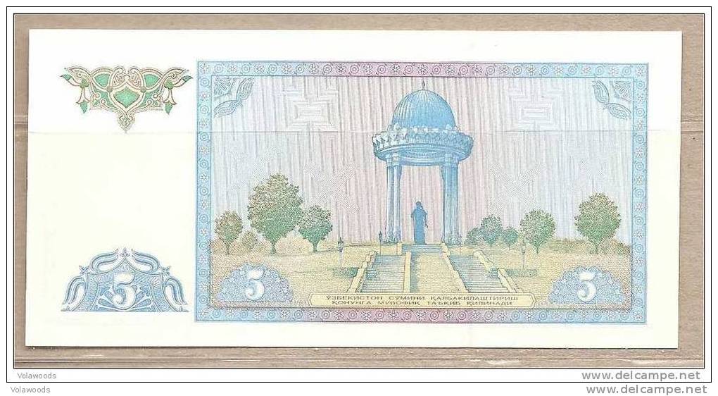 Uzbekistan - Banconota Non Circolata Da 5 Som - 1994 - Uzbekistan