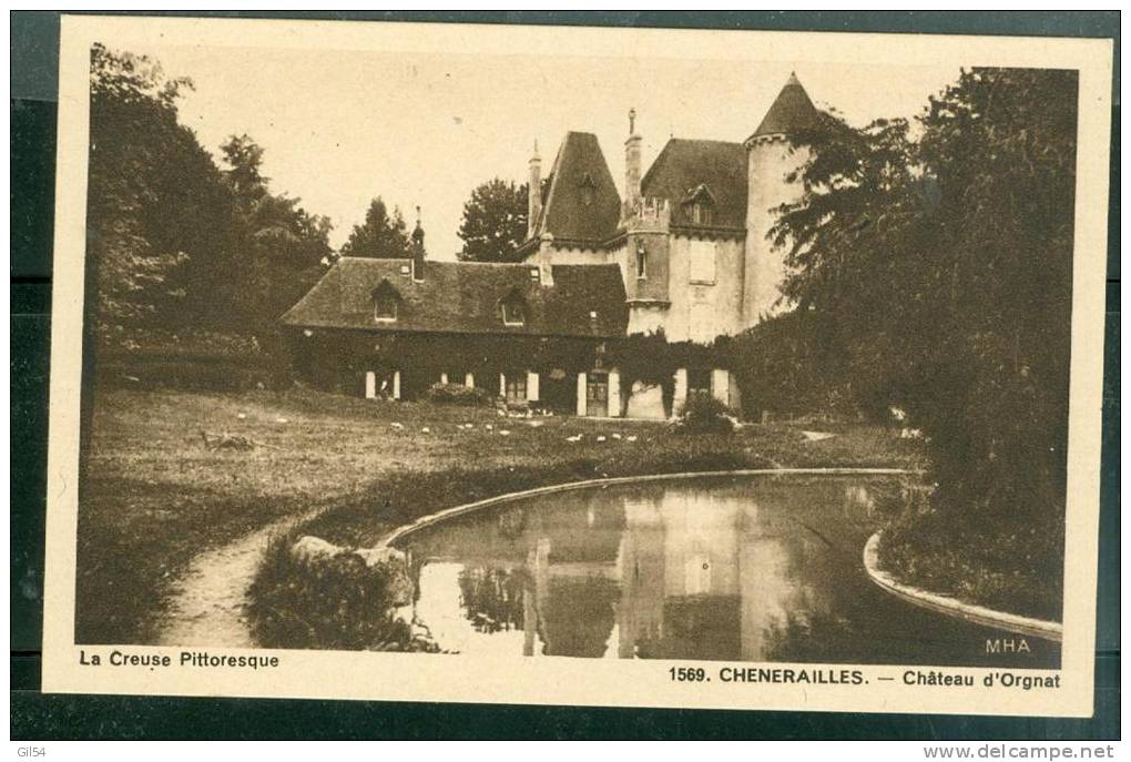 Chenerailles  - Chateau D'Orgnat  - Tt96 - Chenerailles