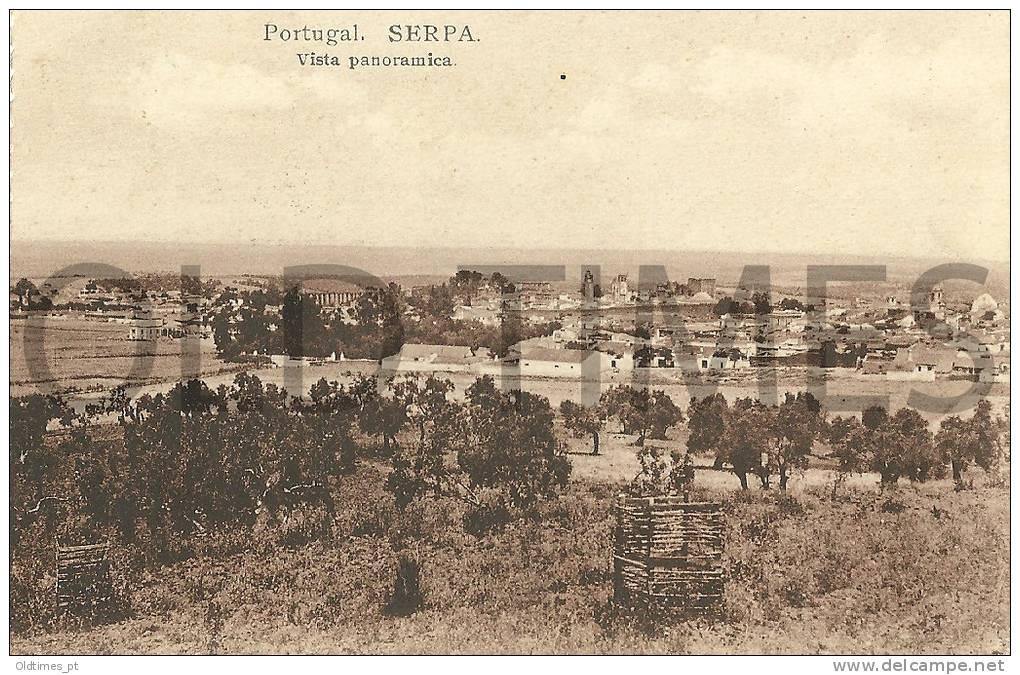 PORTUGAL - SERPA - VISTA PANORAMICA - 1940 PC - Beja