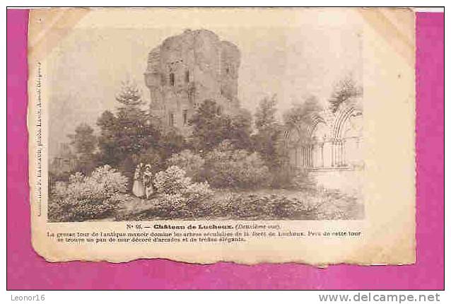 LUCHEUX   -   * LE CHATEAU * (Gravure Du ? Siècle)   -   Editeur : Collection F. BARNAUD De LAON   N°66 - Lucheux