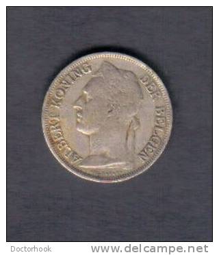 BELGIAN CONGO   1  FRANC  1926 (KM # 21) - 1910-1934: Alberto I