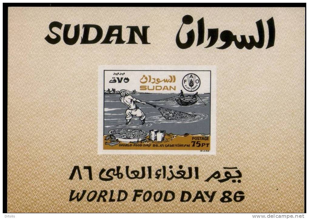 SUDAN / 1988 / WORLD FOOD DAY / UN / FAO / MI BLOCK 2 / MNH / VF  . - Soudan (1954-...)