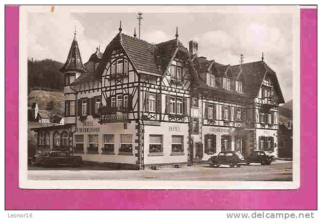 FORBACH   -     * HOTEL FRIEDRICHSHOF " Mit SCHÖNEN AUTOS     -   Verlag :  SCHÖNING &CO    N° 44 Z - Forbach