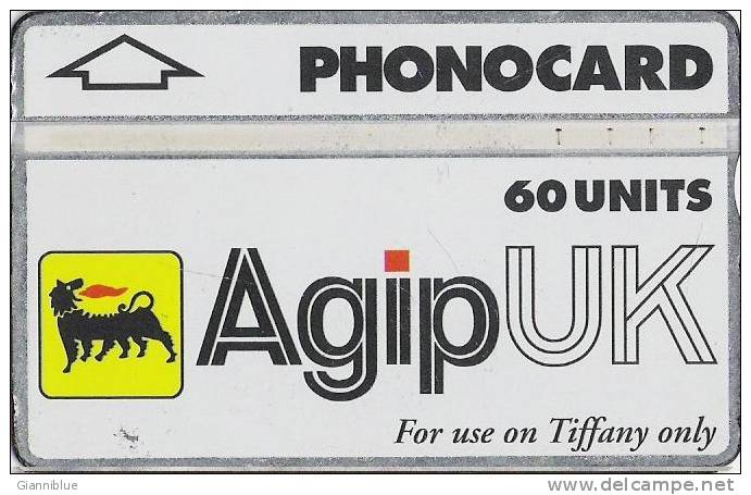 Petrole/Oil/Agip - U.K. Phonecard - Petróleo