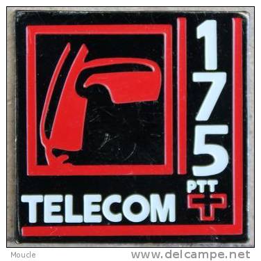 175 PTT TELECOM - TELEPHONE - PHONE - SUISSE - SCHWEIZ - SVIZZERA - SWITZERLAND -    (BLEU) - Telecom Francesi