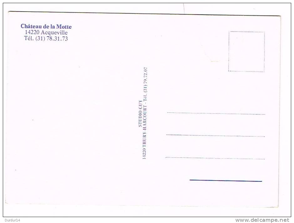 ACQUEVILLE ( Calvados )  Château De La Motte - Autres & Non Classés