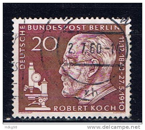 D+ Berlin 1960 Mi 191 Robert Koch - Usados