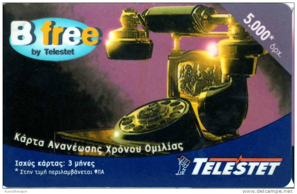 Grèce : B Free By Telestet - Telefone