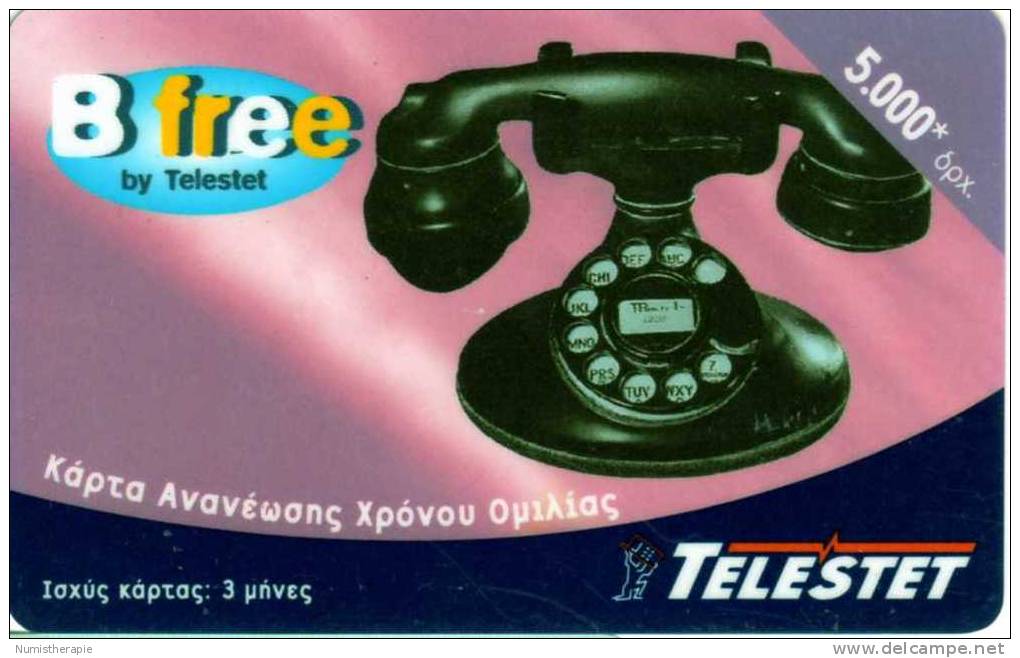 Grèce : B Free By Telestet - Telephones